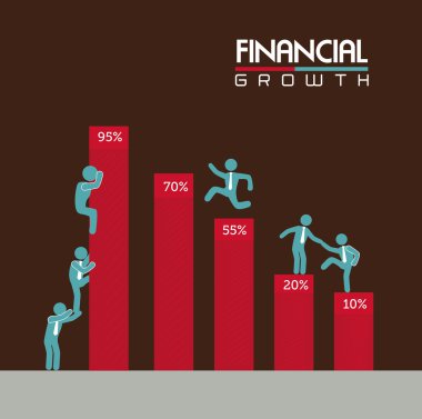 financial growth clipart
