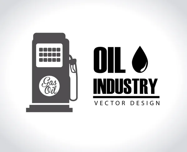 Oil industry — Stock Vector