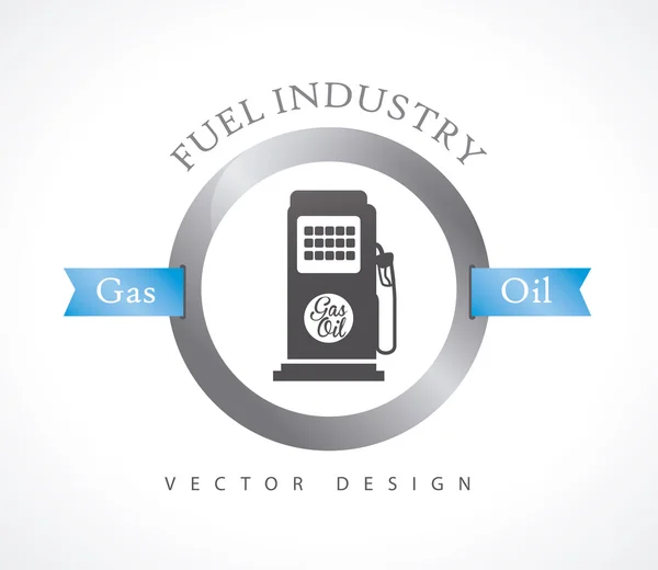 Bränsleindustrin — Stock vektor