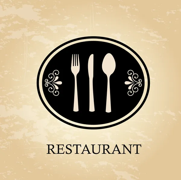 Restaurante — Vector de stock