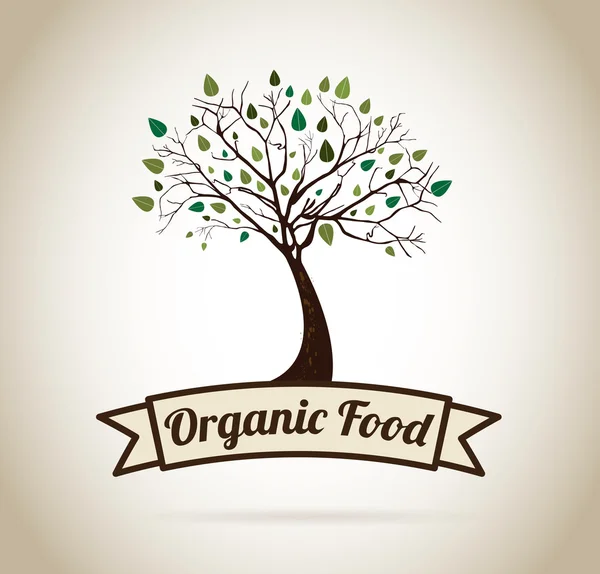 Organic food — Stock Vector