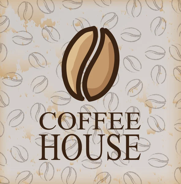 Kahve evi — Stok Vektör