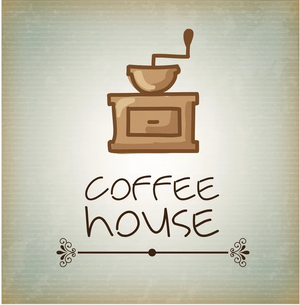Coffee house — Stock vektor