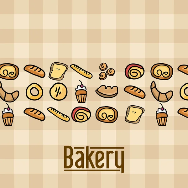 Bakery design — Stock Vector