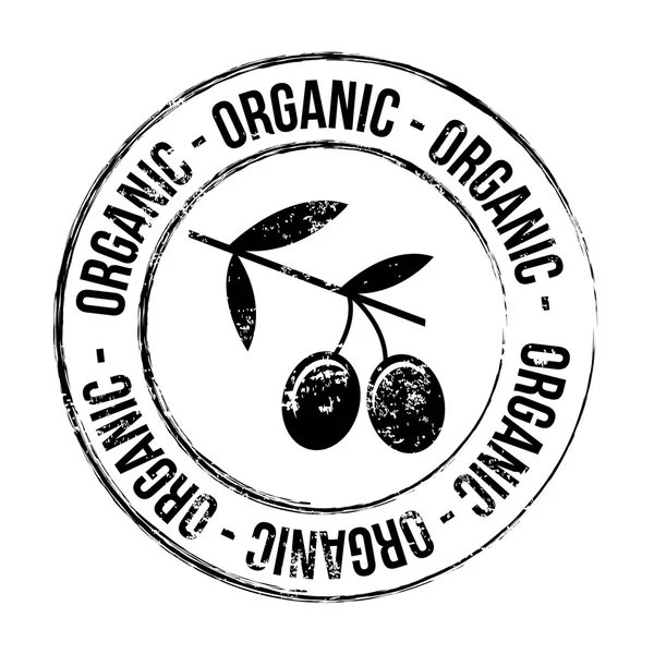 Organické pečeť — Stockový vektor