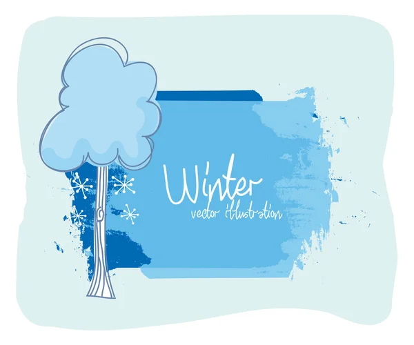 Design d'hiver — Image vectorielle