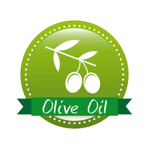 Aceite de oliva — Vector de stock