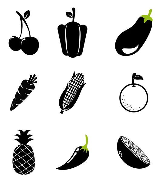 Ekologiskt livsmedel — Stock vektor