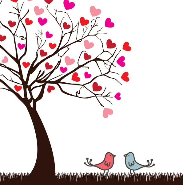 Птахи любові — стоковий вектор