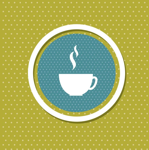 Diseño de café — Vector de stock