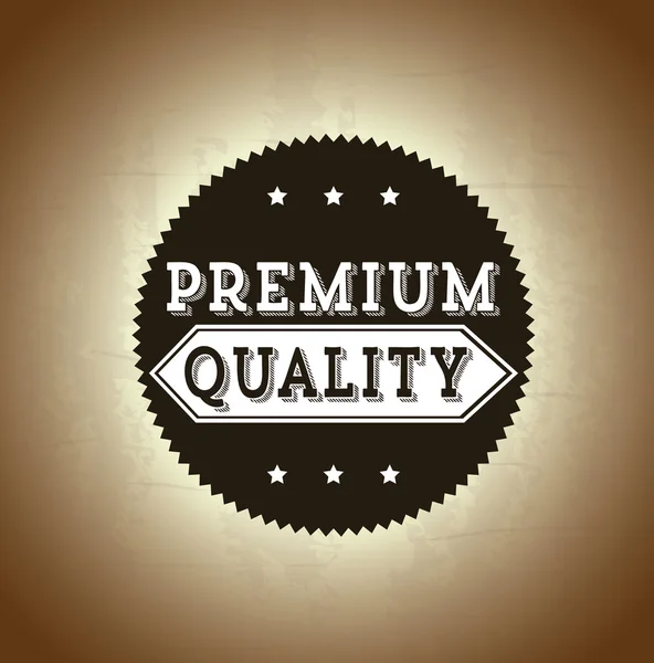 Premium quality design — Stock Vector