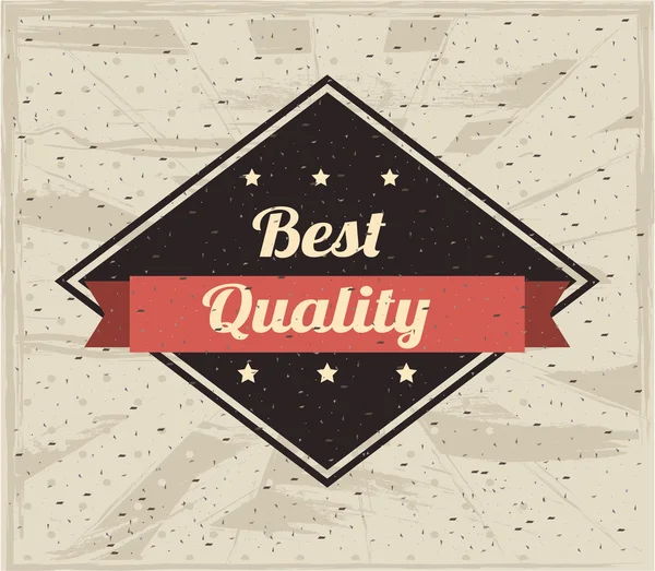Best quality design — Stock Vector