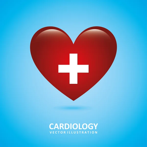 Kardiologia — Wektor stockowy
