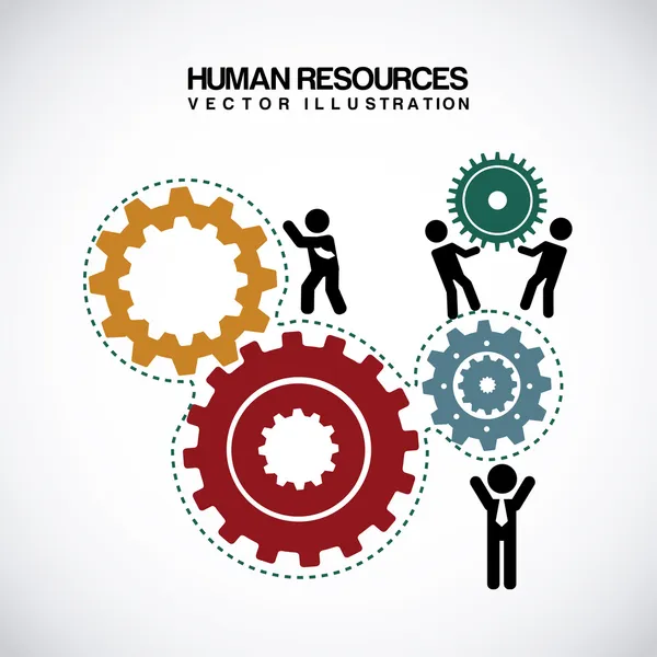 Human resources — Stock Vector