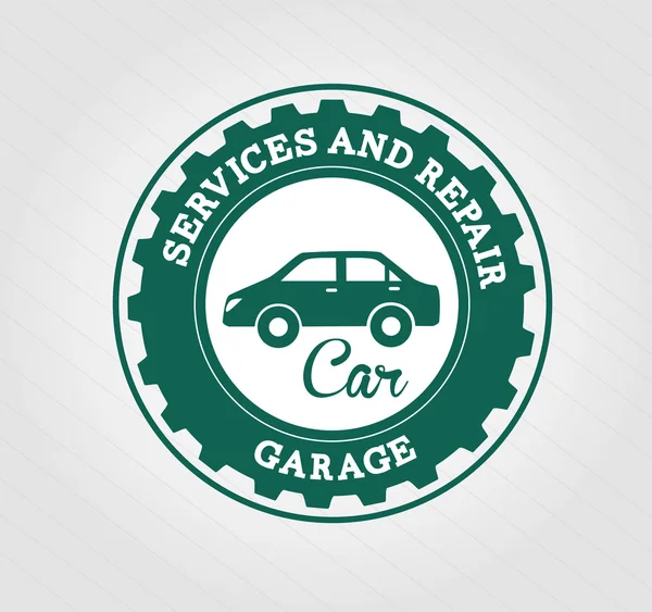 Servicios de coches — Vector de stock