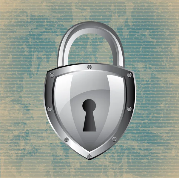 Padlock — Stock Vector