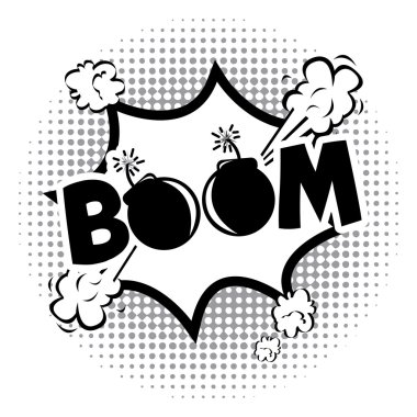 Boom çizgi roman simgesi