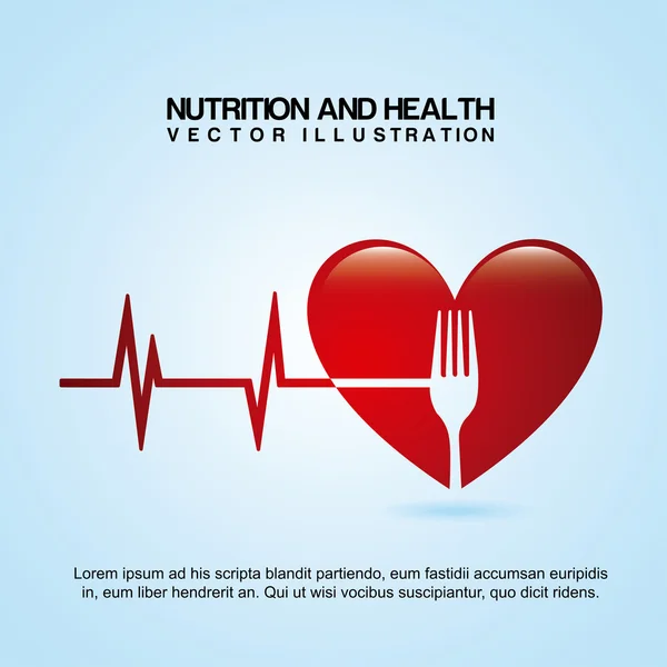 Nutrición — Archivo Imágenes Vectoriales