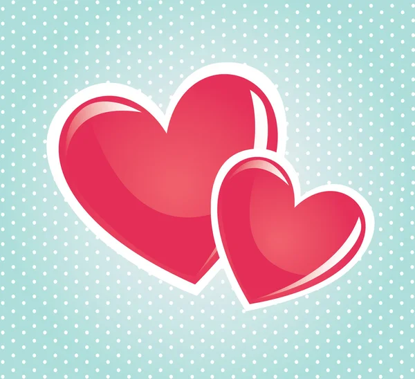 Сердца любви — стоковый вектор