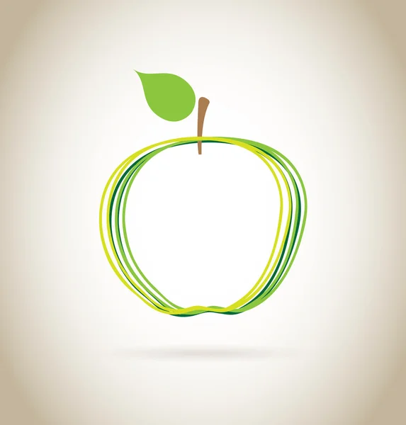 Apple ontwerpen — Stockvector