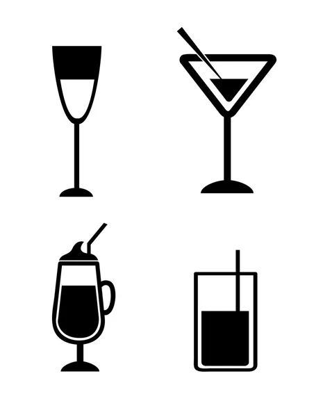 Diseño de bebidas — Vector de stock