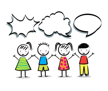 çocuklar kutsal kişilerin resmi