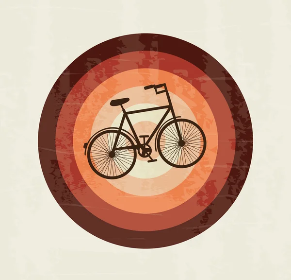 Fiets — Stockvector