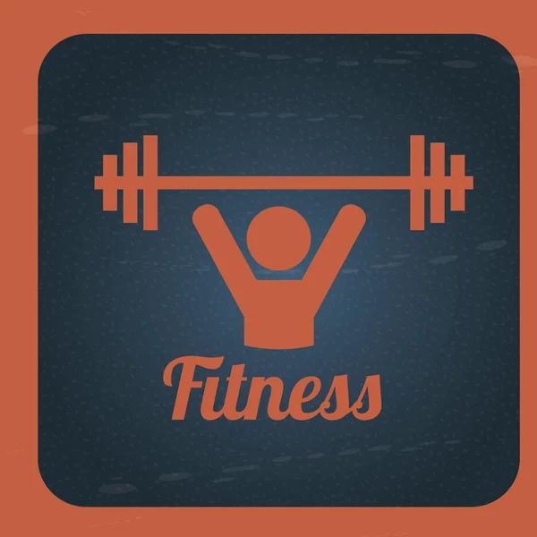 Sceau de fitness — Image vectorielle