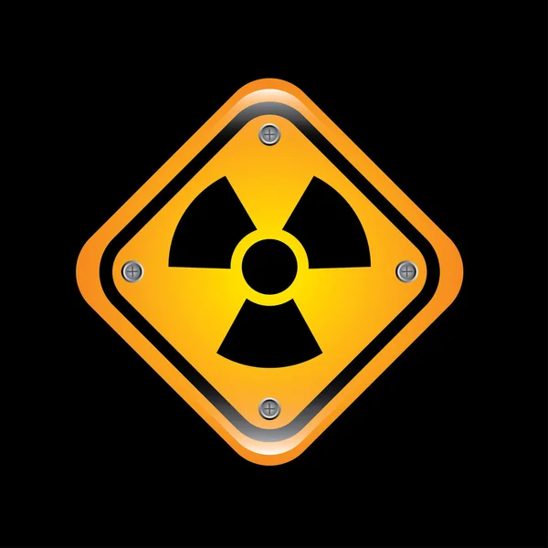 Atomowej znaki — Wektor stockowy