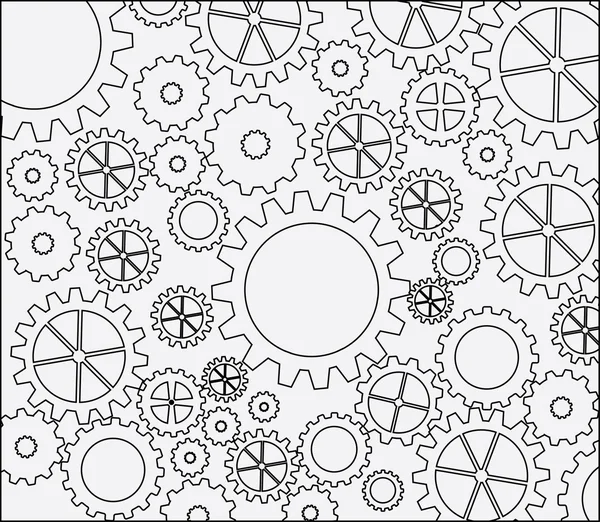 Gears design — Stock Vector