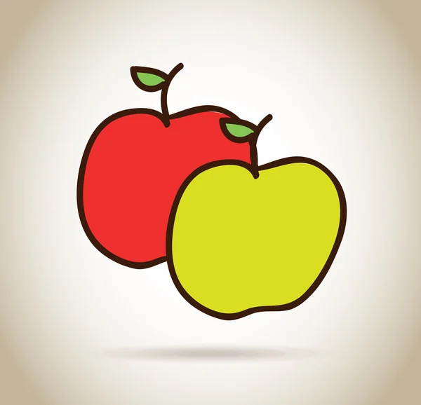 Jabłko — Wektor stockowy