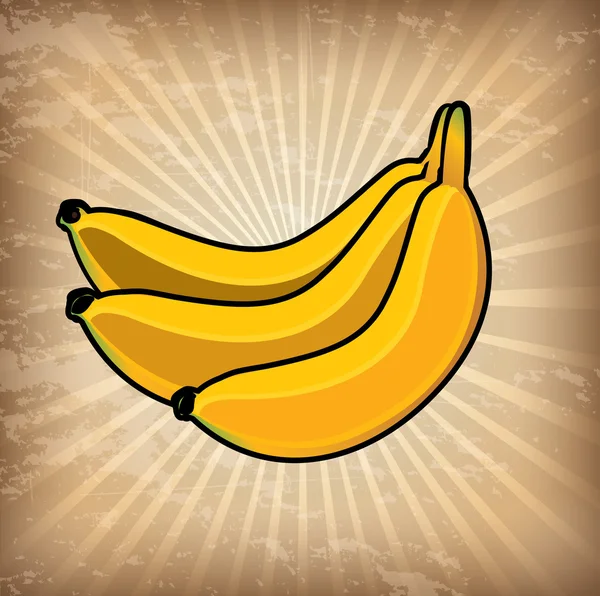 Банановый дизайн — стоковый вектор