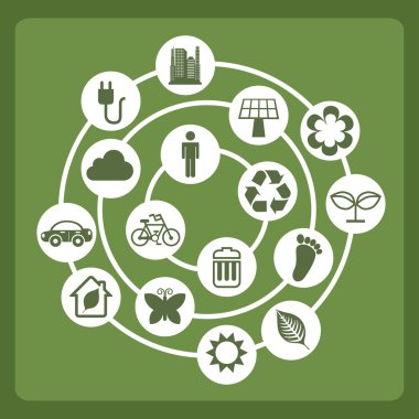 eco icons clipart