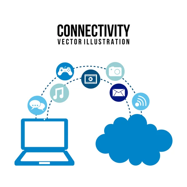 Connectivity — Stock Vector