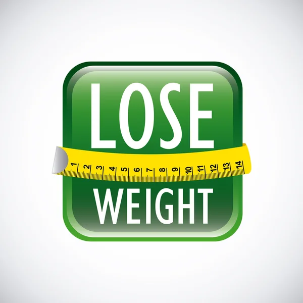 Lose weight — Stock Vector