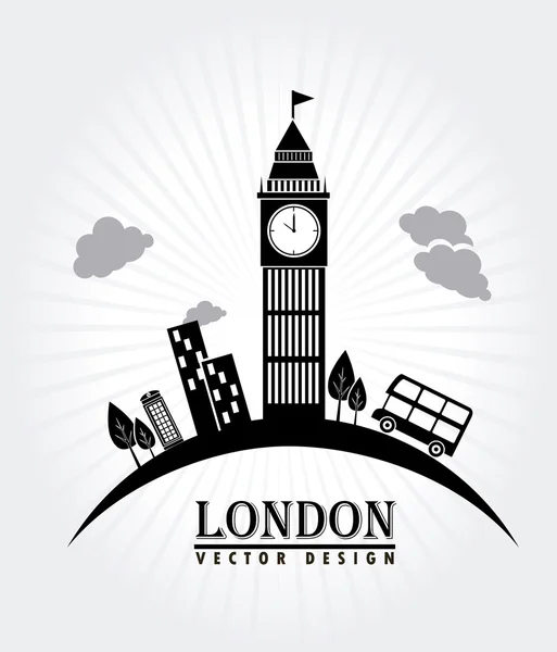 London design — Stockový vektor