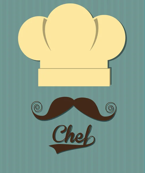 Design dello chef — Vettoriale Stock