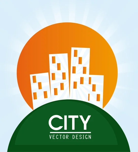 City design — Stock Vector