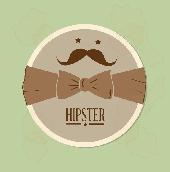 Hipster. — Vetor de Stock