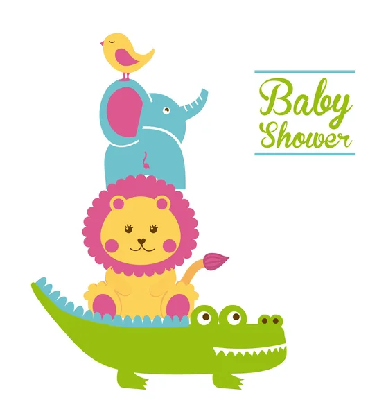 Baby shower — Wektor stockowy