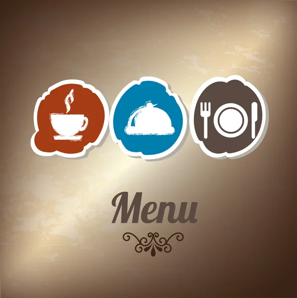 Menu restauracji — Wektor stockowy