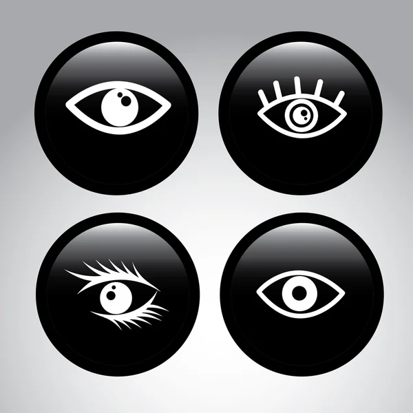 Eyes design — Stock Vector