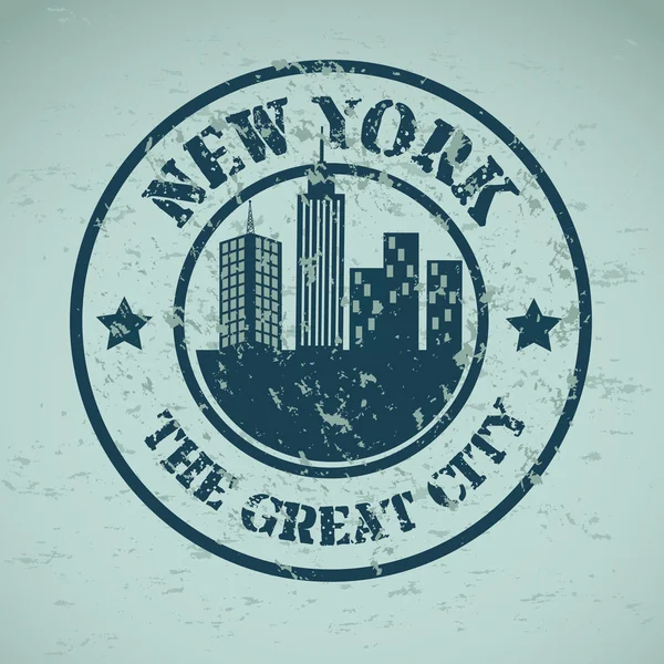 Nueva York. — Vector de stock