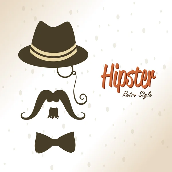 Hipster — Stock Vector