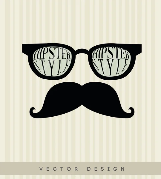 Hipster — Stock vektor