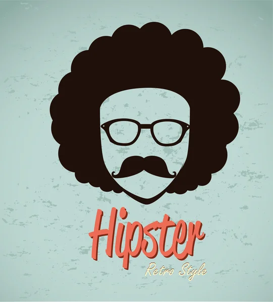 Hipster — Stock Vector