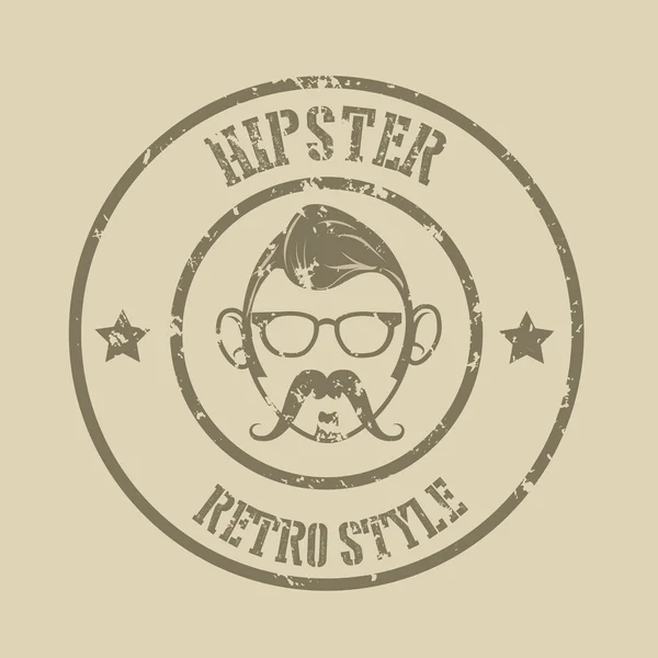 Hipster — Vettoriale Stock