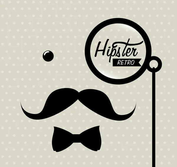 Hipster. — Wektor stockowy