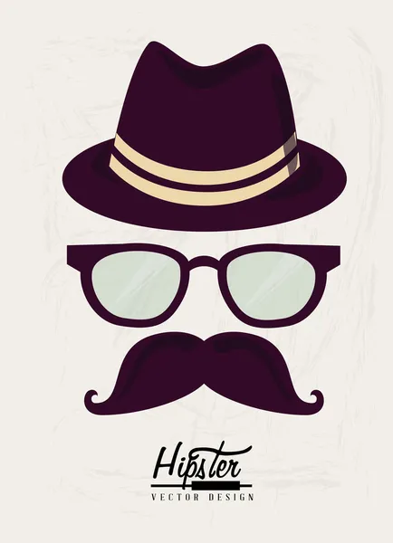 Hipster — Stock Vector