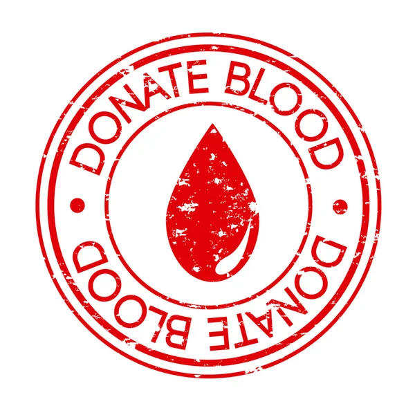 Blut spenden — Stockvektor